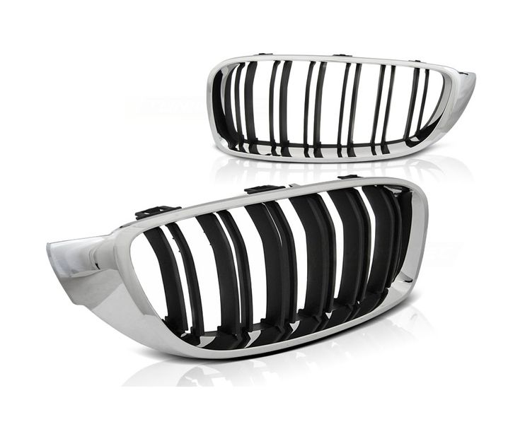 Grill Nieren BMW 4-Serie F32/F33/F36 Chroom Zwart