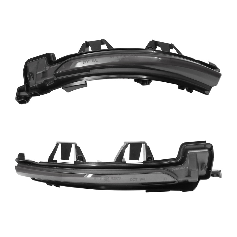 Set LED Zijspiegel-Knipperlichten  Volvo diverse modellen 2016- - Rookgrijs - incl. Dynamic Running Light