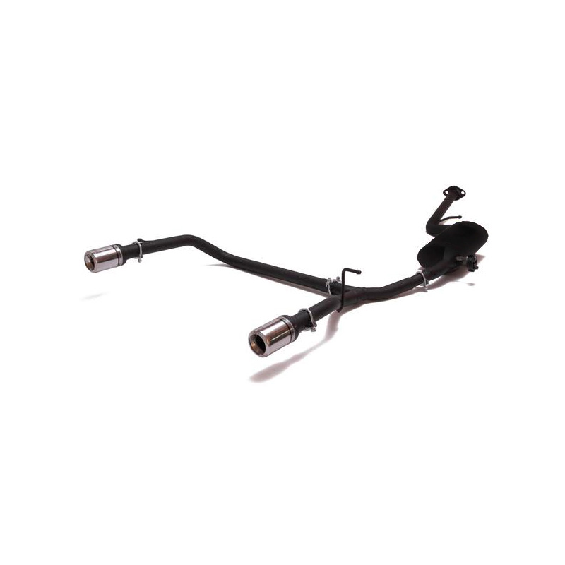 Double sport exhaust  Toyota IQ 1.0i 50kW 2009- 80mm