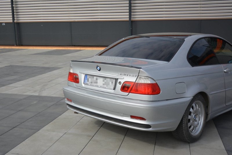 Spoiler Extentie BMW 3 E46 COUPE PREFACE Glanzend Zwart Maxton