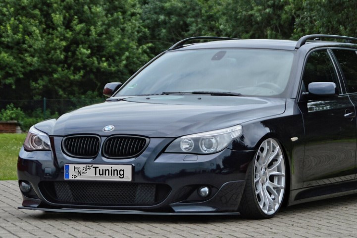 Frontspoiler lipspoiler BMW 5-Serie E60 E61 M-Package + ABE