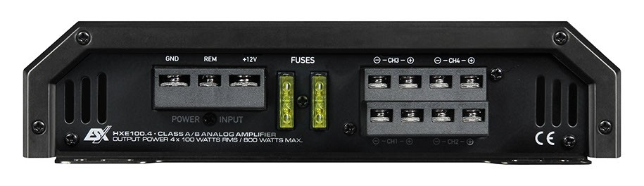 ESX HORIZON HXE 4-kanaals versterker HXE100.4