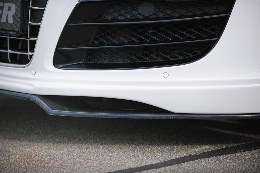 Front Bumper Lip Audi R8 Rieger Carbon
