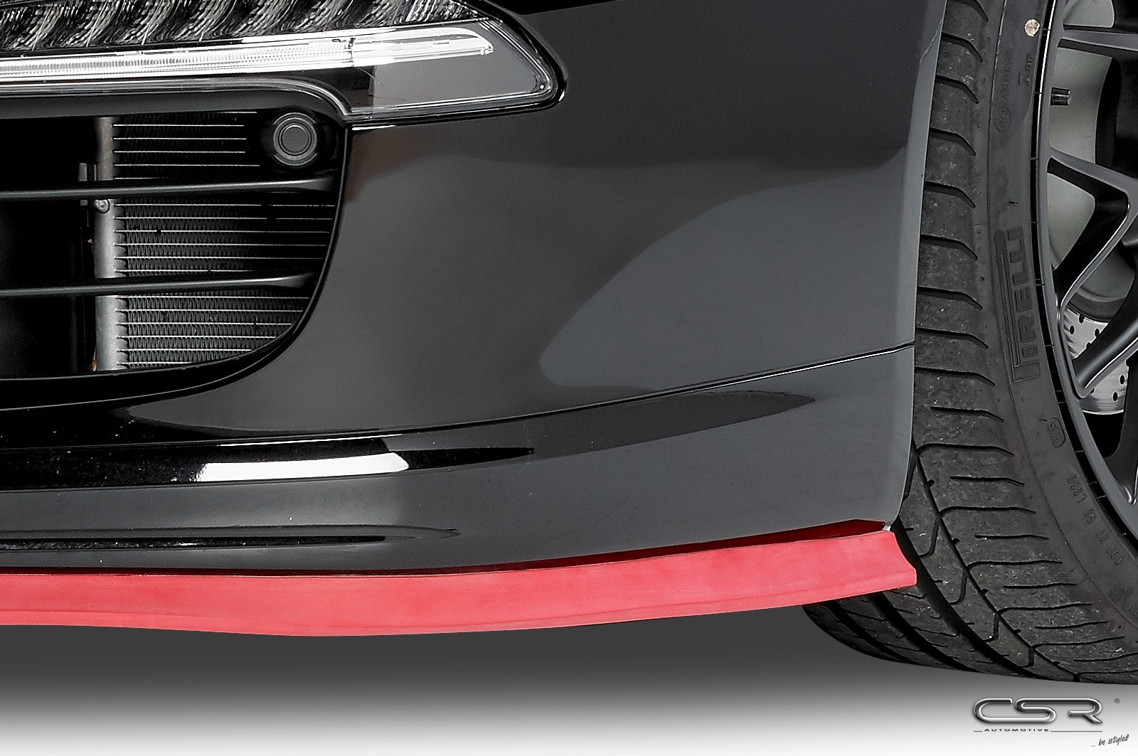 Onder / Spoiler Lip Easy 2 Tune Rood Universeel