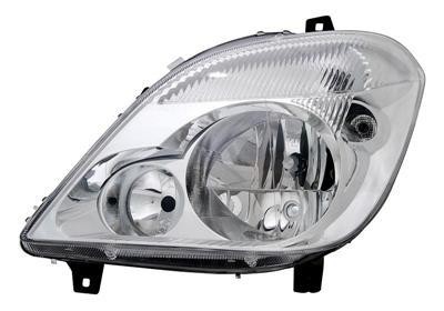koplamp, Hella, H7+H7, elektr verstelb, incl stelmotortje, recht