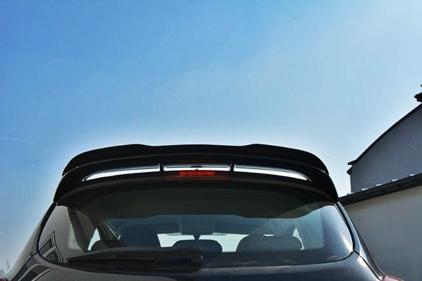 Spoiler cap Opel Corsa D/E OPC/VXR Maxton Design glans zwart