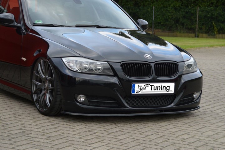 Frontspoiler lip BMW 3-Serie E90 E91 Facelift 09/2008-