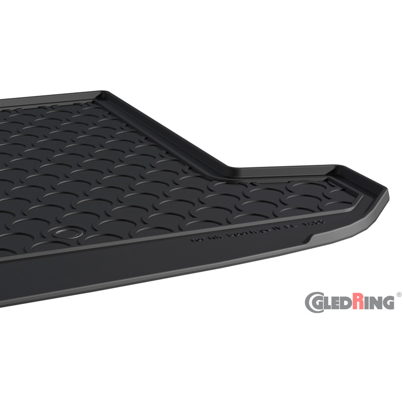Rubbasol (Rubber) Trunk mat  Kia Sportage Facelift 2018-2021 (Upper variable floor)