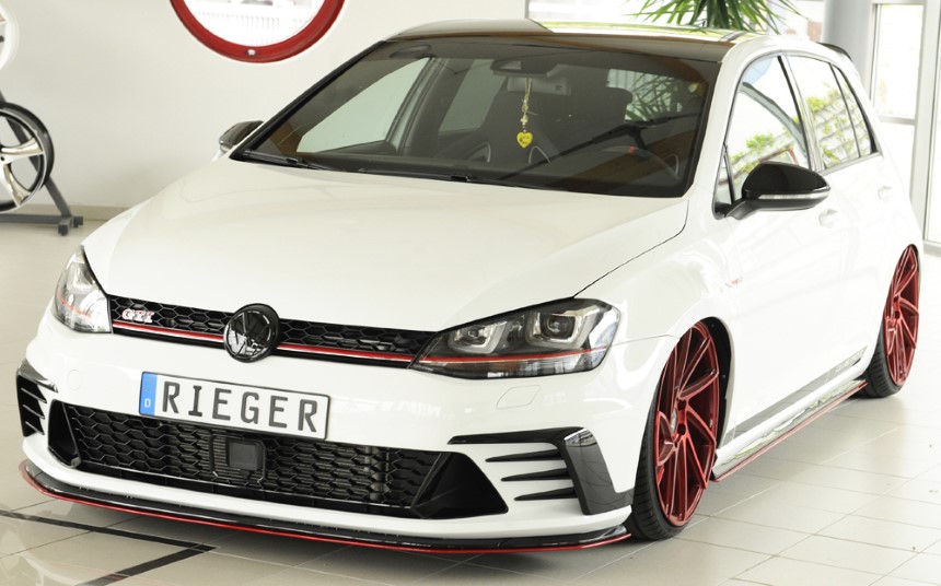 Zijskirts VW Golf 7 GTI Clubsport/R-line Rieger