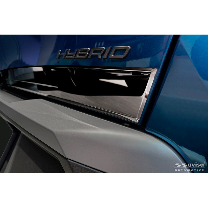 Avisa Black Chrome Stainless Steel Tailgate Trim  Peugeot 3008 III 2024-