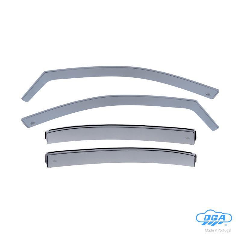 DGA Wind Deflectors Set  Skoda Octavia III (5E) Sedan 2013-2017 & 2017-2020 (4-pieces)