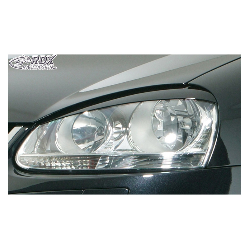 Koplampspoilers  Volkswagen Golf V 2003-2008 & Jetta 2005-2010 (ABS)