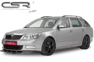 Voorspoiler Skoda Octavia II (1Z) 2009-2013 ABS