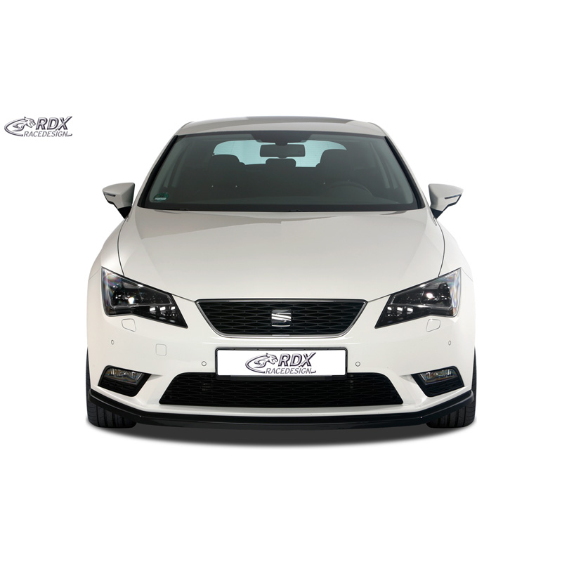 Front spoiler  Seat Leon 5F SC/5-doors/ST 2013-2017 excl. FR/Cupra (ABS glossy black)