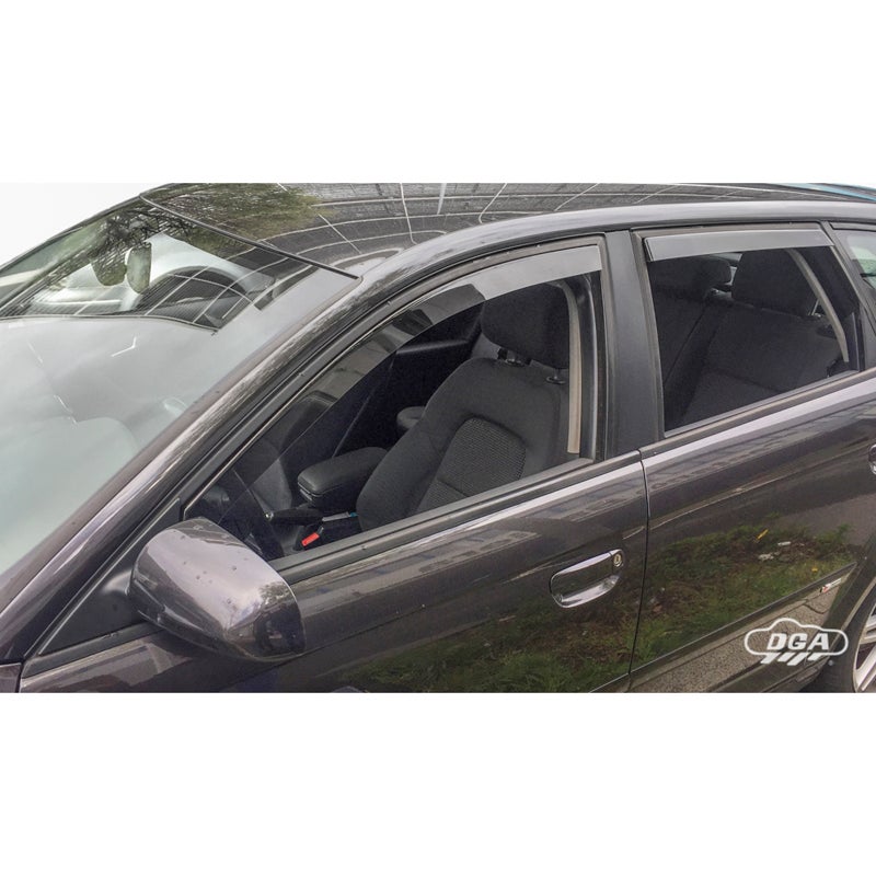 DGA Wind Deflectors Set  Audi A3 (8P) Sportback 2004-2012 (4-pieces)