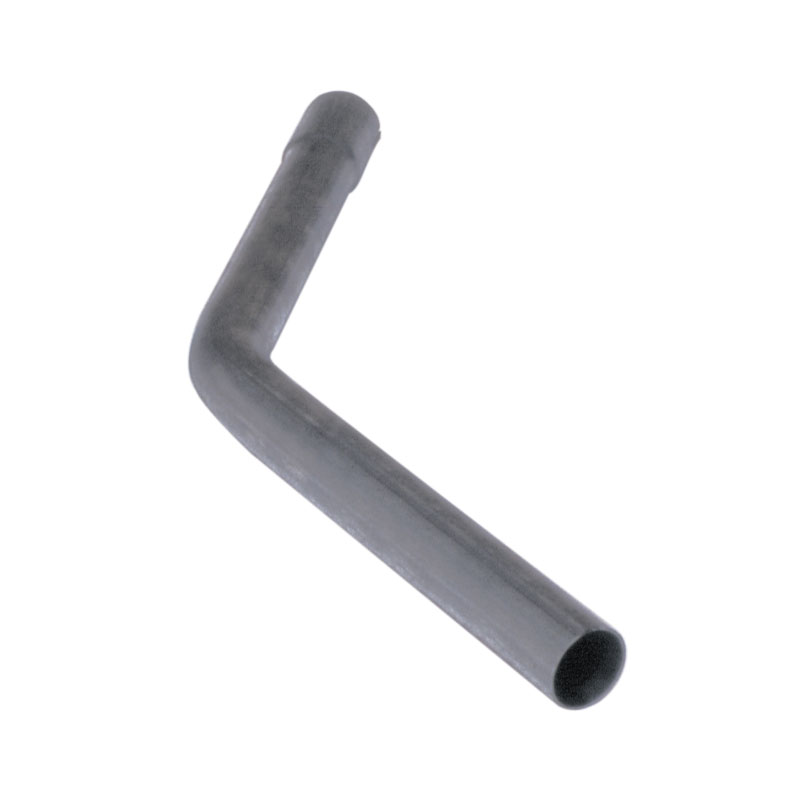 Piping Curva Exhaust connector 45 degree curve, diameter 43 mm