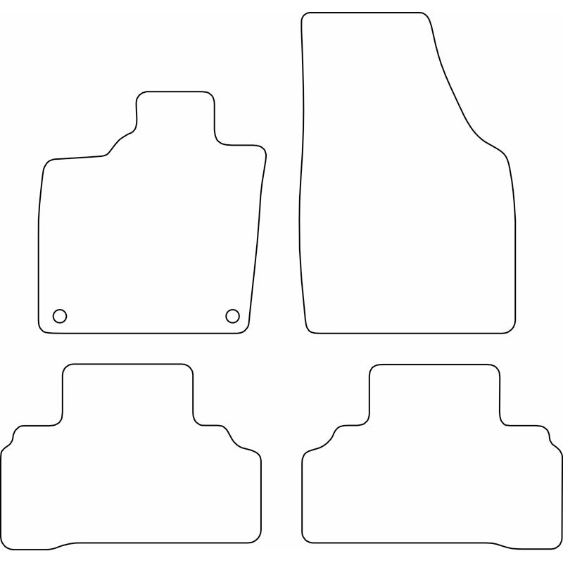 Automatten Velours  Cupra Raval (KS1) & Skoda Epiq (PX1) 2026-