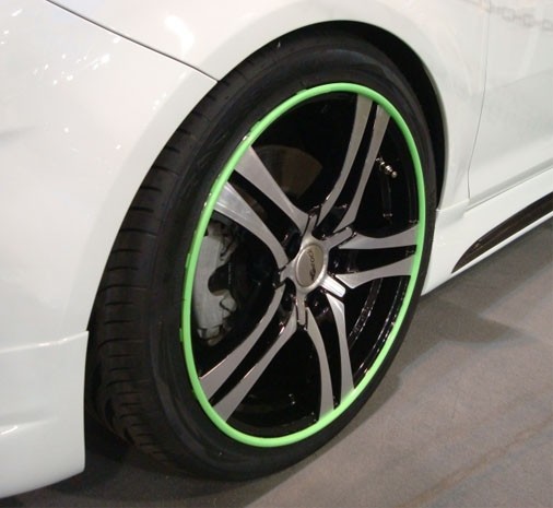 RimRingz 15 inch Groen (set)