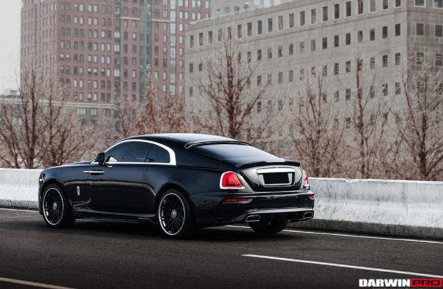 Rolls Royce Wraith BKSS Style Carbon Fiber Dakspoiler 2016-2020