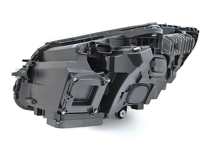 Headlights Mercedes C-Class W205 Full LED Tube Black