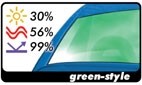 Raamband Tintvisor CFC Green-style 0.19x150cm