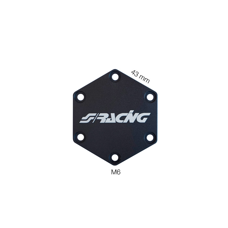 Simoni Racing Sportstuur Claxonafdekking - Aluminium