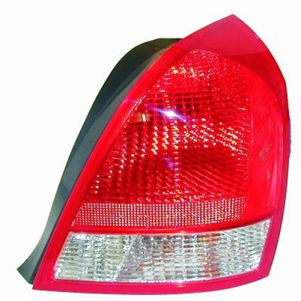 Achterlicht links ELANTRA 01-03 ROOD/WIT
