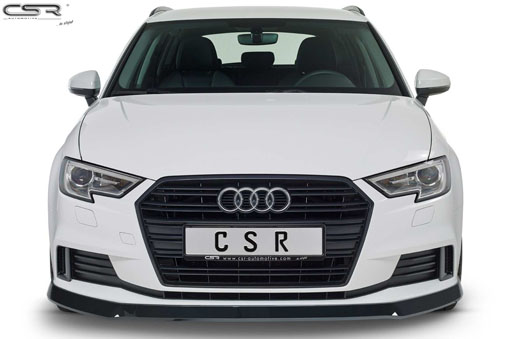 Voorspoiler Audi A3 8V CSR carbon-look