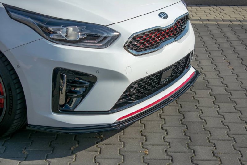 Voorspoiler Kia ProCeed GT Mk 3 V.2 Glanzend Zwart