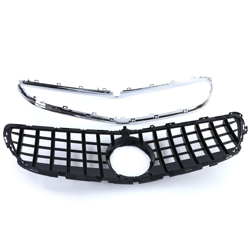 Grill Mercedes CLS C218 Facelift 14-18 GT Design Zwart/Chroom