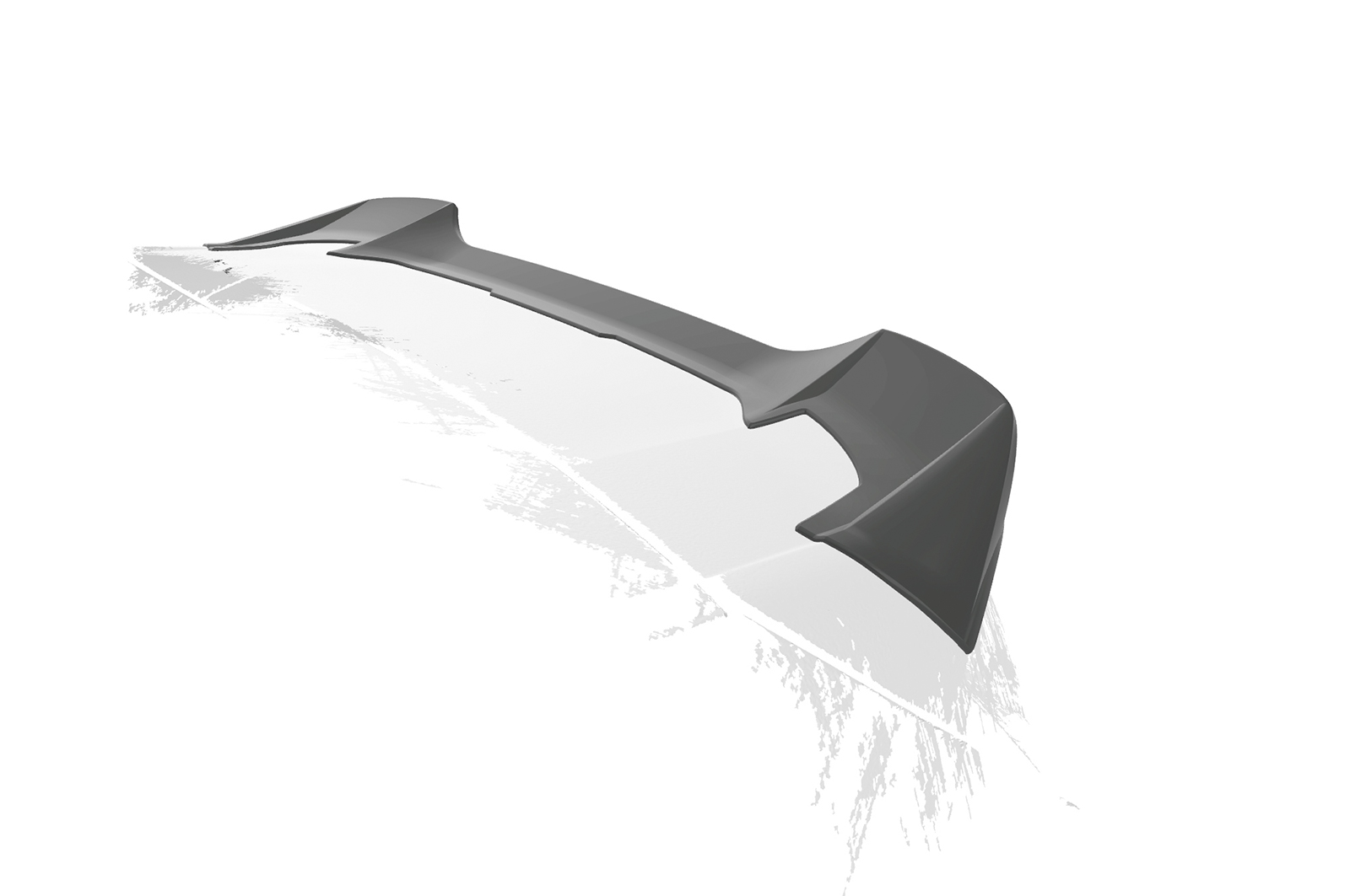 Spoiler BMW X3M F97 FL CSR Glans Zwart