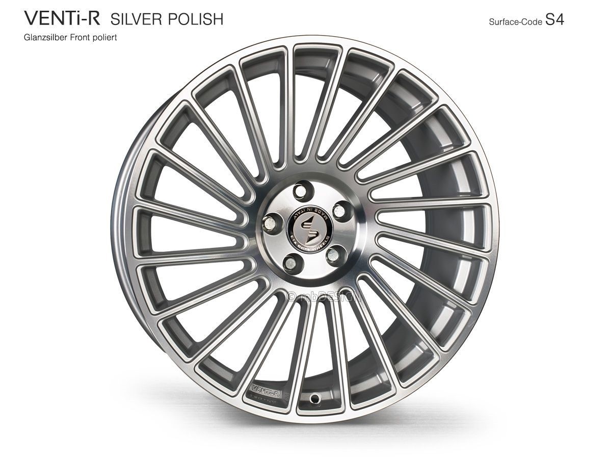 EtaBeta VENTi-R 8,5x19 5x100 ET32 Silver