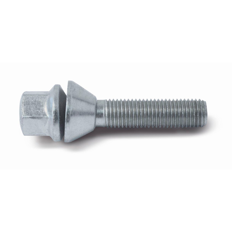 H&R Wheel bolt Taper-Head with movable cone M12x1.50 - Length 34mm (e.g.  Renault, Saab)