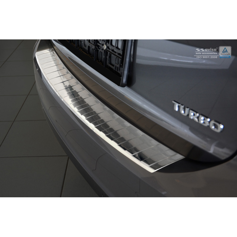 RVS Achterbumperprotector  Opel Insignia B Sportstourer 2017- & FL 2020- 'Ribs'