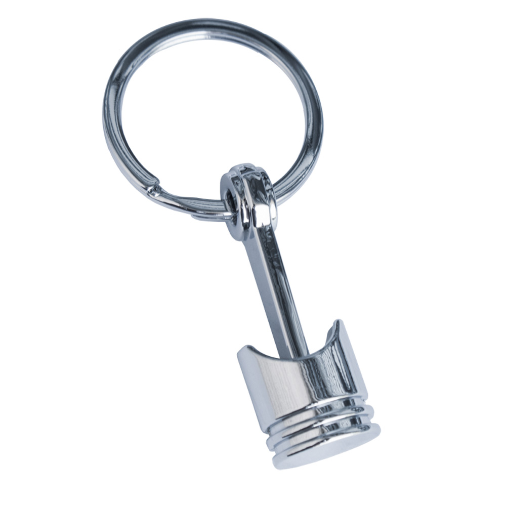 Simoni Racing Sleutelhanger Verchroomde zuiger