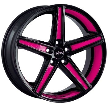 Velgen Oxigin 18 Concave pink foliert 8.5x19 inch 5x112 ET35