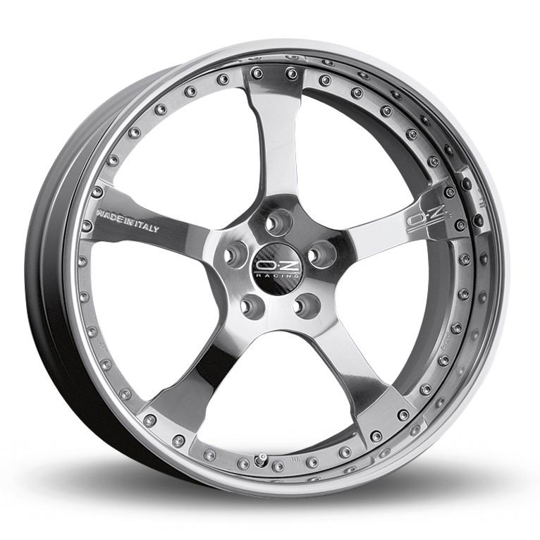 Velgen OZ Raffaello hand polished 10x22 inch 5x112 ET53