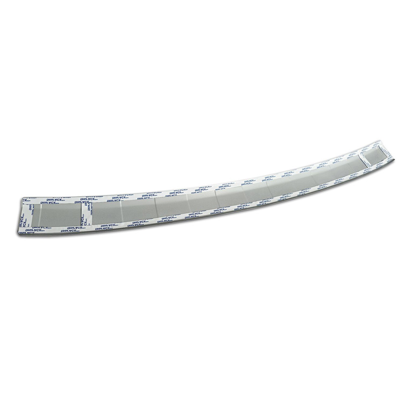 Avisa Stainless Steel Powdercoated Rear bumper protector  Skoda Octavia IV 2019-2024 & FL 2024- 'Soft Silver'