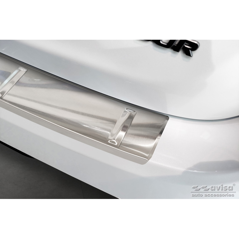 Stainless Steel Rear bumper protector  Toyota Yaris IV 'GR' 2020- 'Ribs'