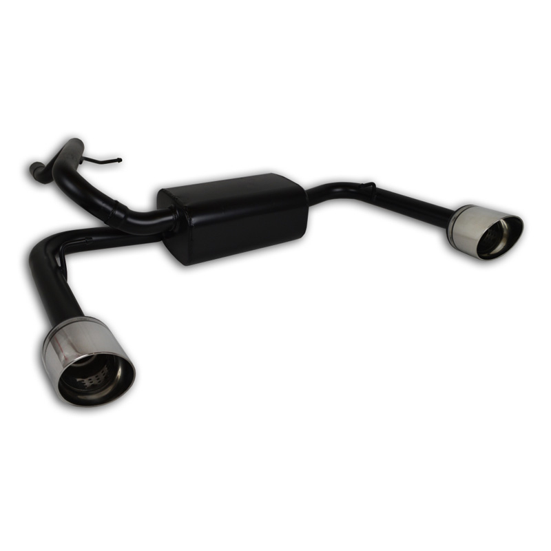 Double sport exhaust  Ford Focus III HB 1.6 EcoBoost 110kW 2010-2014 100mm