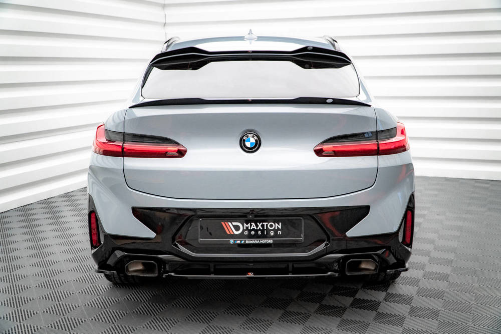 Diffuser BMW X4 M Pakket G02 Maxton Glans Zwart