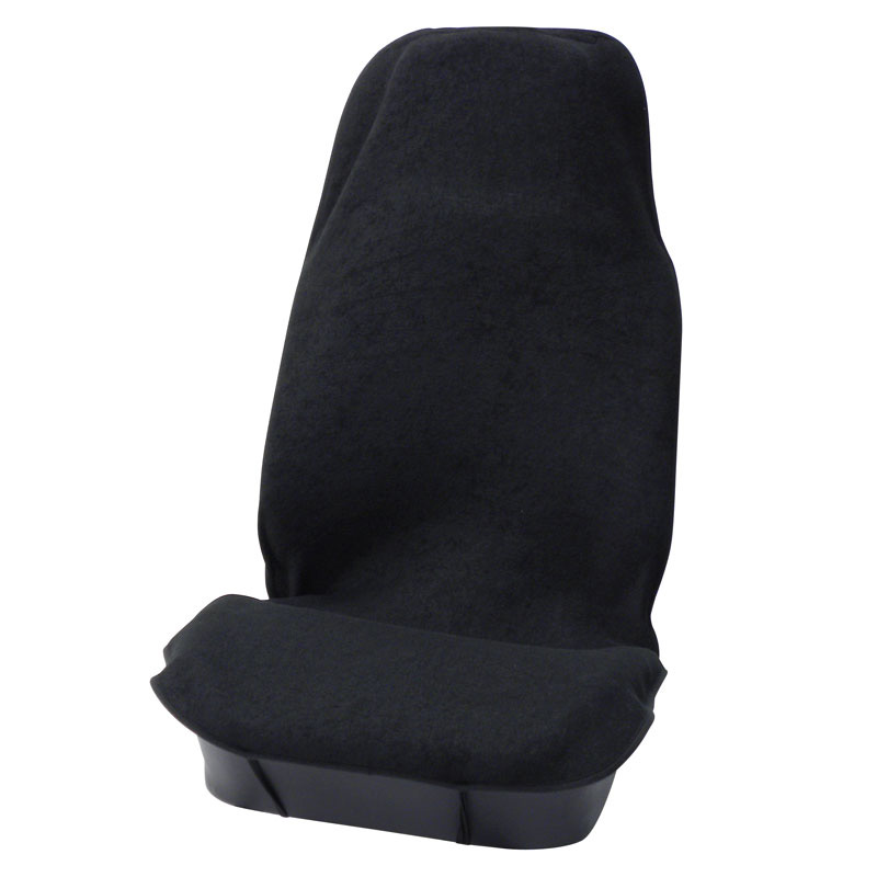Carpoint Stoelhoes Universeel Terry - Zwart