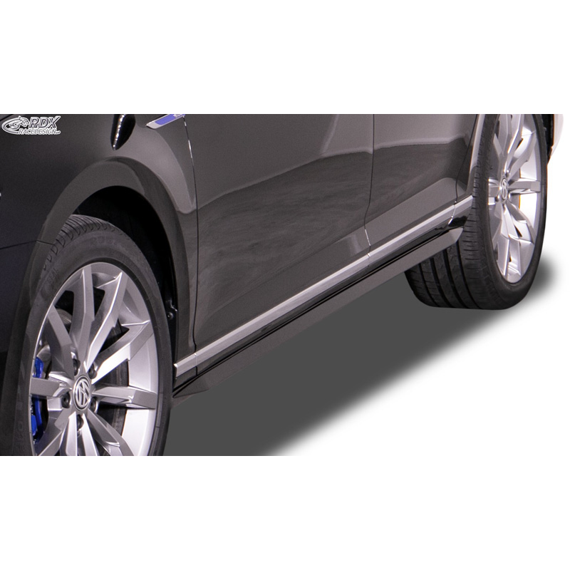Side skirts 'Slim'  Volkswagen Passat (3G) Sedan/Variant 2014- (ABS glossy black)