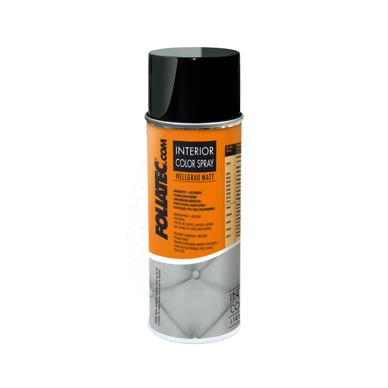 Foliatec Interior Color Spray - Light grey matt 1x400ml