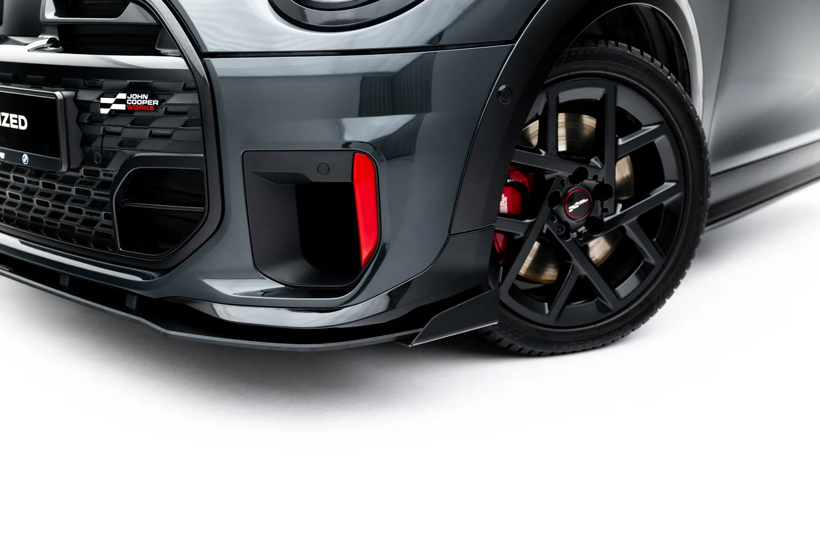 Street Pro Voorspoilerr + Flaps Mini Cooper John Cooper Works F65