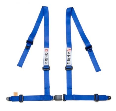 4 Punts Gordel LTEC FIA Blauw