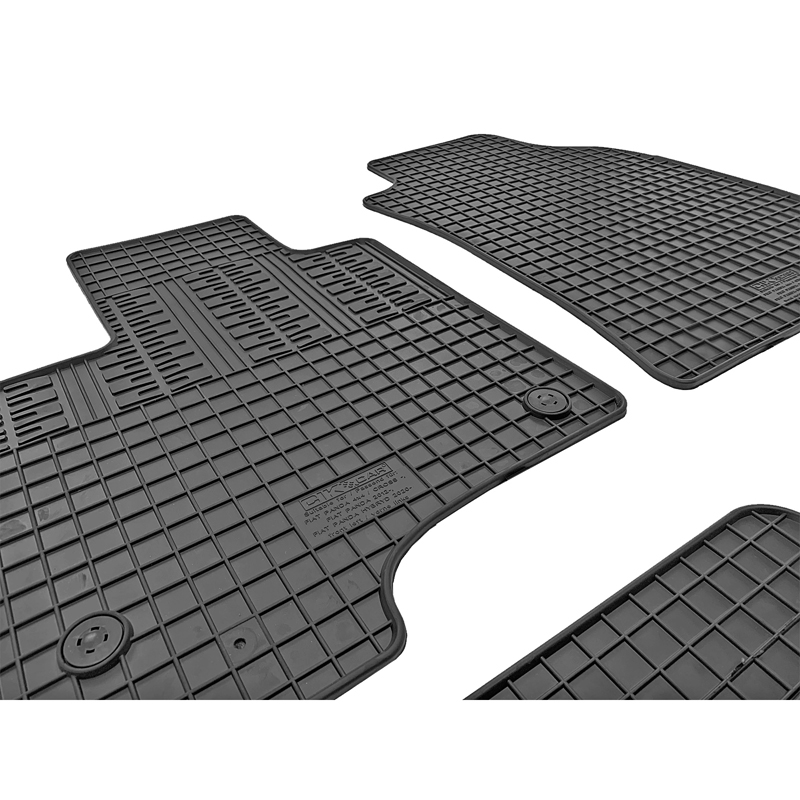 CIKCAR Rubber matten  Fiat Pandina 2026- (4-delig + montagesysteem)