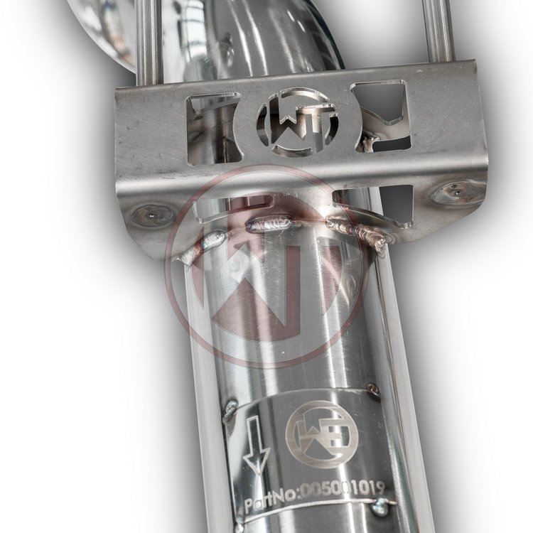 VW Golf VII GTI 2.0 TSI 220PK - 230PK met roetfilter/GPF Wagner Downpipe met sportkat. 200CPI