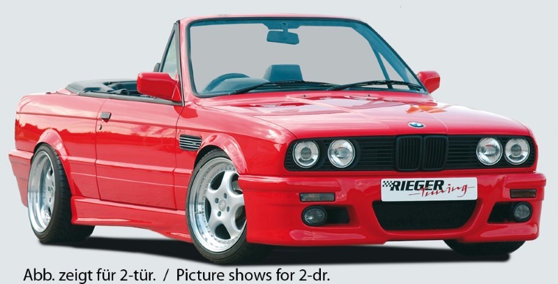 Zijskirts BMW E30 4 Deurs Rieger