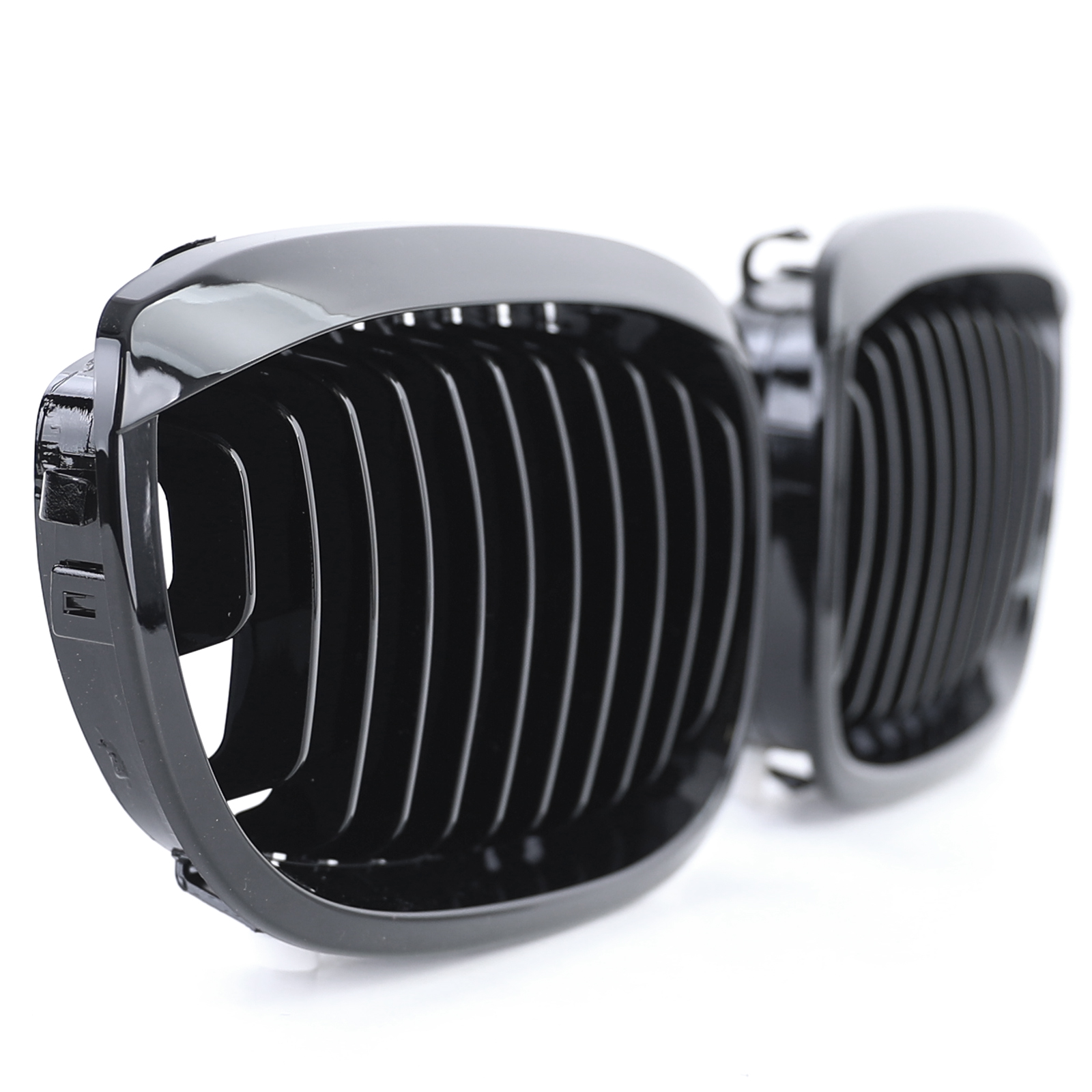 Grill Nieren BMW E46 coupe/cabrio 03-07 Glans Zwart
